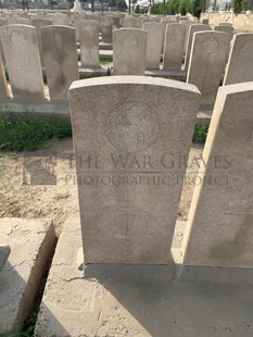 BAGHDAD (NORTH GATE) WAR CEMETERY - TAYLOR, C E